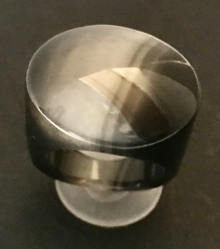 Streifen Achat-Ring